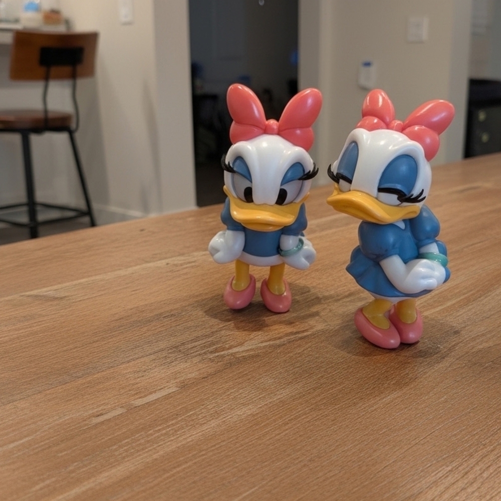 Daisy Duck Figurines From Donald Duck With Daisy Blind Box